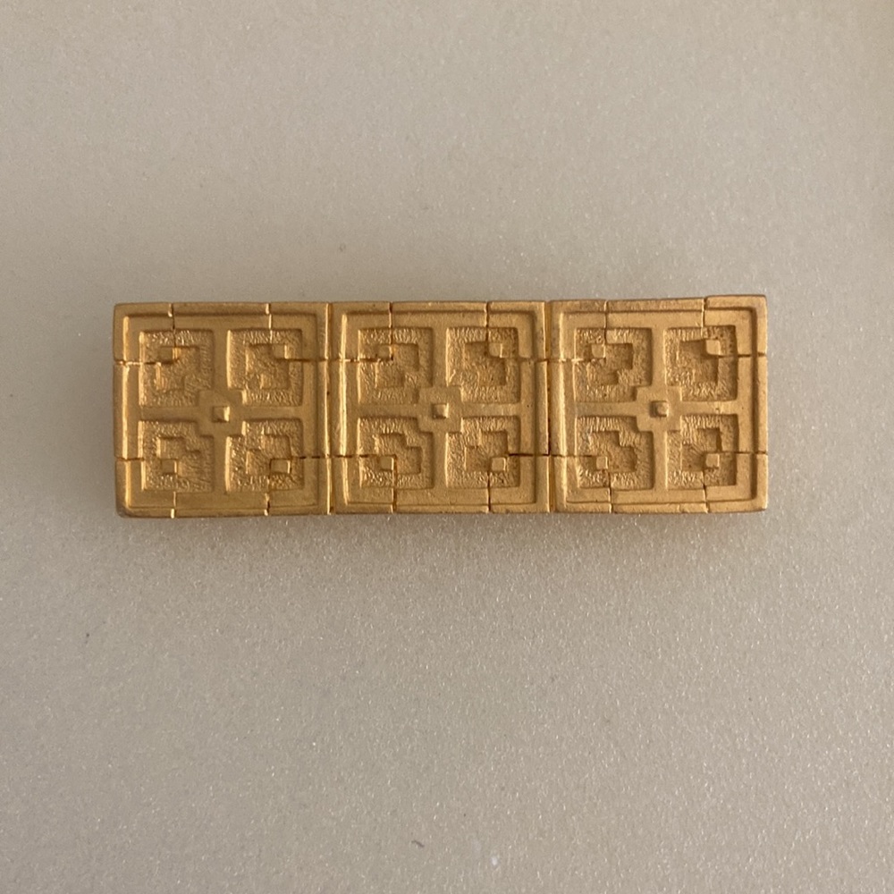 Gold Tone Pin From The Museum of Modern Art